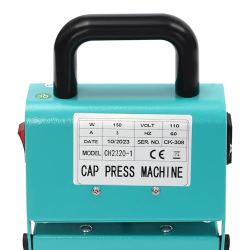 Máquina Prensadora para Gorra Mini Digital 350W miniatura 7