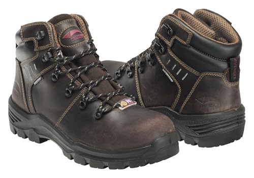 Image of Avenger Foundation Work Boots for Men - Waterproof, Non-Slip, Puncture Resistant, EH, Carbon Toe Safety Shoes - ASTM F2413
