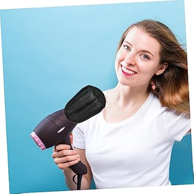 Universal Hair Dryer Diffuser Attachment Scalding Sponge for Blow Dryer Portable Hairdressing Supply for Home Salon Fits Most Standard Blow Dryers Black