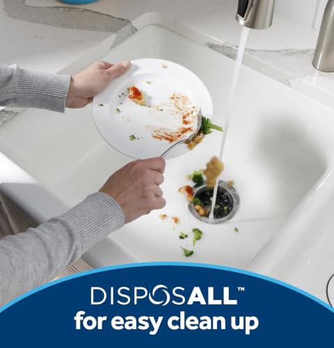 GE Disposall Continuous Feed 1/2 Horsepower Motor Garbage Disposer, Good for Grinding: Cooked Meat, Beans, & Seeds, Easy Install Kit and Power Cord Included, Recommended for 2-4 Person Homes, GFC525N - image 5