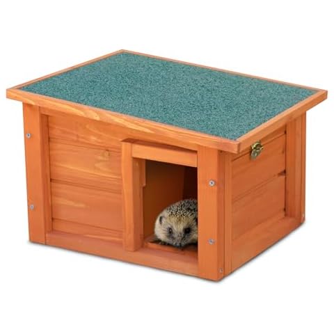 KCT Oslo Wooden Hedgehog Hibernation Shelter Cover