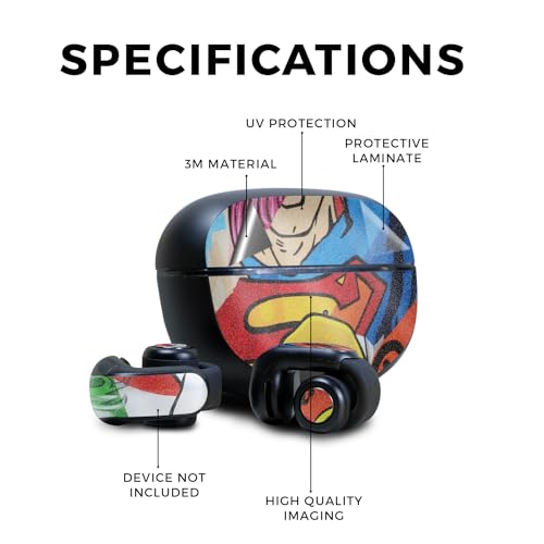 Image of Glossy Glitter Skin Compatible with Bose Ultra Open Earbuds - Cartoon Mania - Premium 3M Vinyl Protective Wrap Decal Cover - Easy to Apply | Crafted in The USA by MightySkins