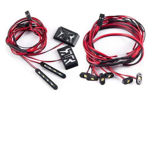 Evita choques en la oscuridad con luces para Infraction 6S focos coche RC 1/7 BLX V2