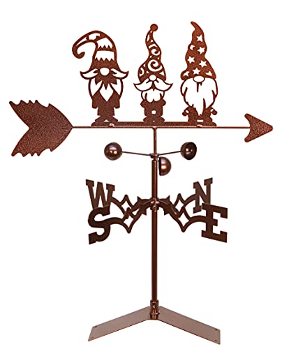 Swen Products Garden Gnome Weathervane (Roof Mount Included) #TOP1