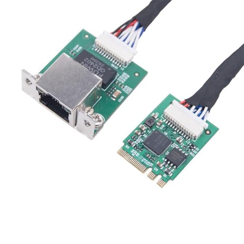 Tarjeta de Red Industrial Control Server M.2 A+ E 2.5GbE I226-V Adaptador Ethernet Multi-Gig 2.5G/1G/100M NGFF 2230 miniatura 4
