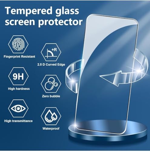 Image of OpenTech Military-Grade Gorilla Tempered Glass for OnePlus Nord 6 with Fingerprint Unlock, Edge to Edge Coverage - Case Friendly, Anti-scratch and Bubble free installation kit