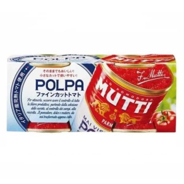 Amazon.co.jp: ムッティ ファインカットトマト 210g×2缶入×12 MUTTI