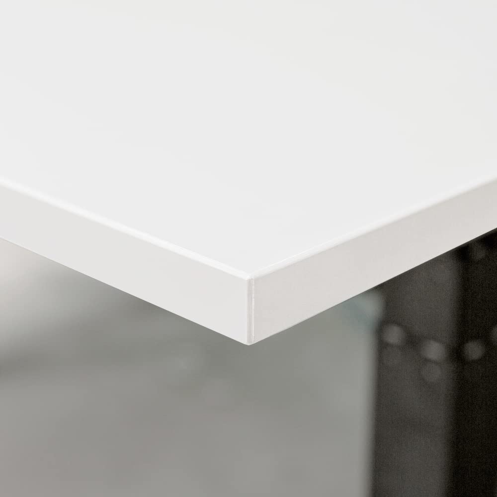 Vivol Podwójne biurko Duo 2 x 2 silnik – elektryczna regulacja wysokości – 180 x 80 cm – czarny/biały – profesjonalne podwójne miejsce pracy
