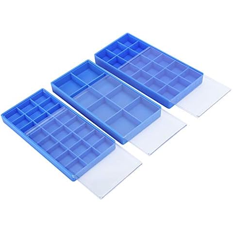 Caja de almacenamiento de piezas de reloj transparente Cover