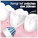 Oral-B Oral Health Center Munddusche, 2 Ersatzdüsen, Zahnzwischenraumreiniger für sanfte Zahnreinigung & gesünderes Zahnfleisch, mit Oxyjet-Technologie, 5 Druckstufen für Zahnpflege, weiß/blau