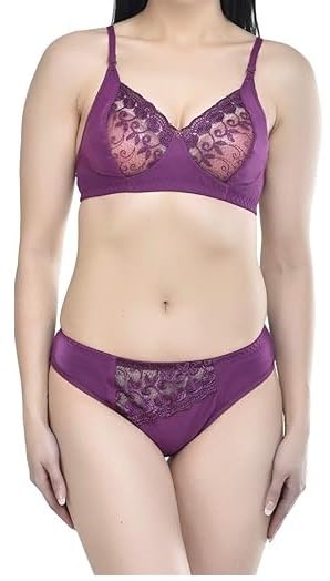 SHINOWHITE Womens Lingerie Set with Full | Half Coverage | Women Cotton Bra Panty Set Women Innerwear-picture-20