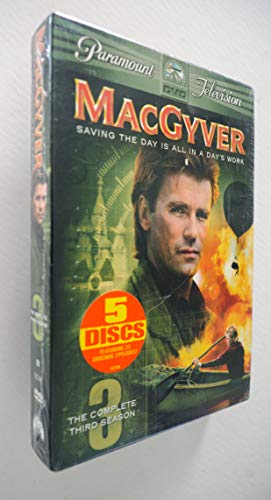 Macgyver saison 3 complète en coffret 5 DVD pour les passionnés de séries rétro