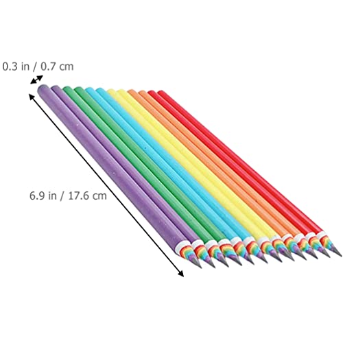 Operitacx Conjunto de lápis de cor com 20 peças DIY para álbum de fotos álbum de recortes prêmio de