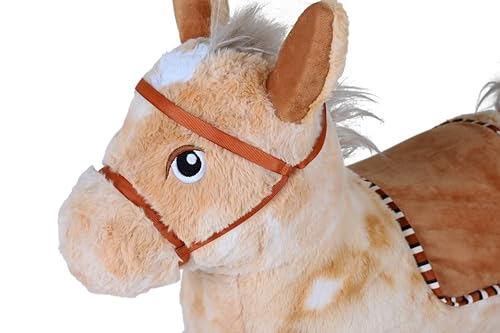 KNORRTOYS.COM- Animale Gonfiabile, Colore Cavallo Beige Con Pompa Ad Aria, 40250 - 7