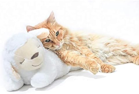Heartbeat Plush Toy for Pet, Puppy Behavioral Training Aid Toy Snuggle Plush Toy Anxiety Relief Sleep Aid Plush Toy for Smart Dogs Cats