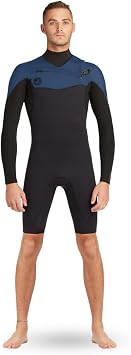 Body Glove Mens Phoenix 2mm Chest-Zip Long Sleeve Springsuit Wetsuit
