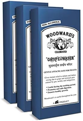 Woodwards Gripe Water 200 ml (Pack of 3) Royal Blue (WGWCombo1)"