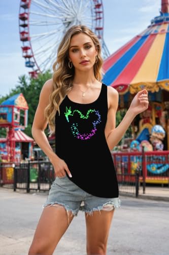 Magical Tank Top Women Magical Kingdom Tshirts World Traveler Shirt Casual Summer Graphic Tee2