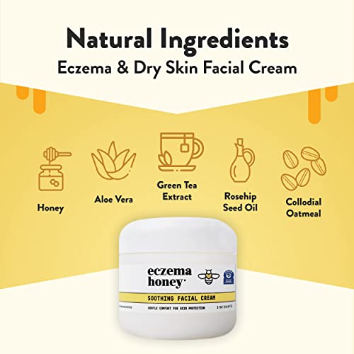 Eczema Honey Soothing Facial Cream - Eczema Lotion For Face, Eyelids thumb #1
