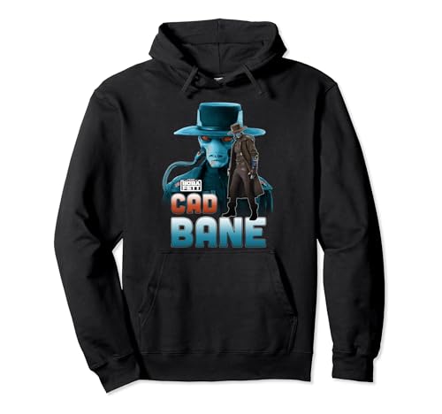 Image of Star Wars The Book Of Boba Fett Cad Bane Character Poster Pullover Hoodie