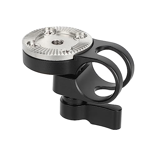 Image of CAMVATE 19mm Rod Clamp with ARRI-Style Rosette (Black)