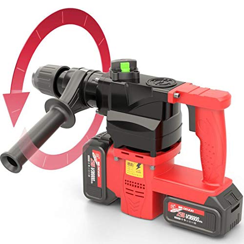 KUANDARYJ Akkuschrauber Akku-Bohrschrauber Akku-Schlagbohrschrauber Profi-Koffer 360 Grad drehbarer Zusatzhandgriff… – Bild 7