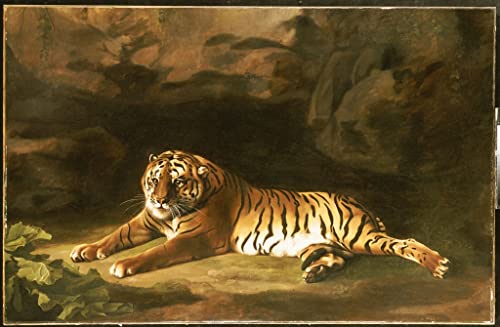 Impression d'affiches tigre royal George Stubbs pour salon chic