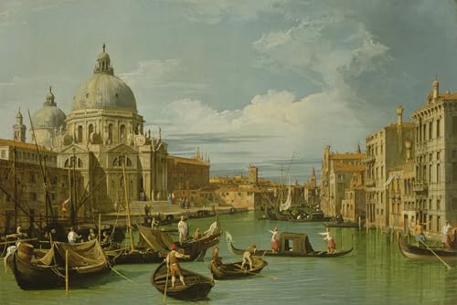 Lienzo de Canaletto y el Gran Canal (60x90 cm): revive la magia y el romanticismo de Venecia