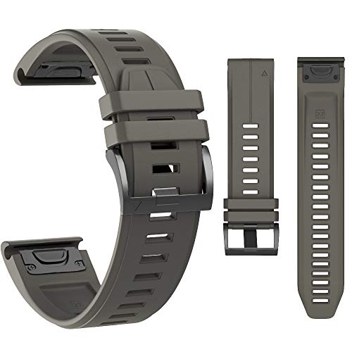 Mcxgl Replacement For Garmin Fenix 5X Strap Sport Silicone Watch Bands Fenix 5X Plus / Fenix 5X / Fenix 3 / Fenix 3 Hr #TOP8