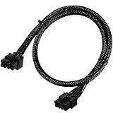 8 Pin PCIe Cable for EVGA PSU, 8 to 6+2 GPU Power Cable 18AWG 65cm