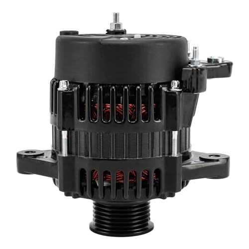 Image of KAX 70AMP Alternator 8461N Compatible With Mercruiser Ski Engine Marine Stern Drive 8461N Replace,70 amp,1-2837-01DR,1283701DR,19020611,19020612,219290,20115018TBA,ADR0316,ADR0452,D19020612,LRA03057 | Replacement OE 1-2837-01DR, 1283701DR, 19020611, 19020612, 219290, 20115018TBA, ADR0316, ADR0452, D19020612, LRA03057