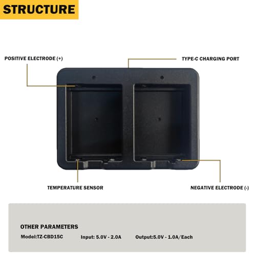 Station charge batterie lampe frontale compatible BD1500 robuste - 4
