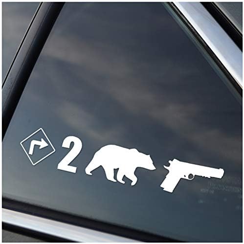 Right to Bear Arms Vinyl Car Window Decal Sticker