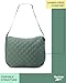Imagen de Reebok Bolso bandolera ligero de nailon acolchado y no acolchado para mujer