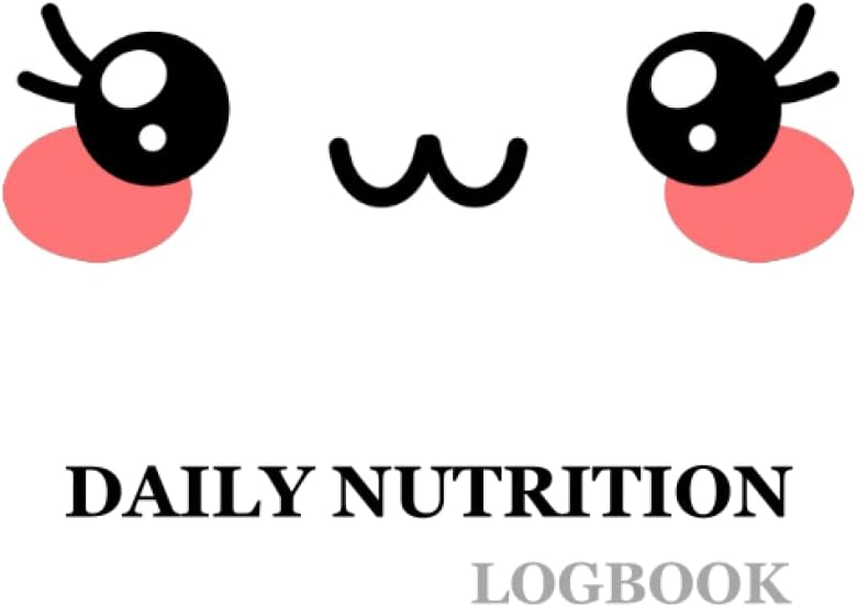 Daily Nutrition: : Food Journal, Self-Care, Nutrition and More, Smile Face | Simple Design for Productivity – 8.5 x 11