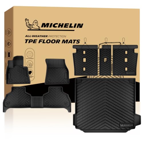 Image of Michelin Vehicle Mats for 2019-2026 BMW X5 Gas & PHEV, 5 Seats, 7 PCS