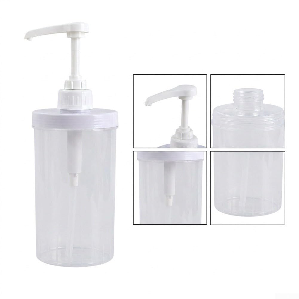 Przezroczysta butelka zaciskowa 100 ml (Jelly specific)