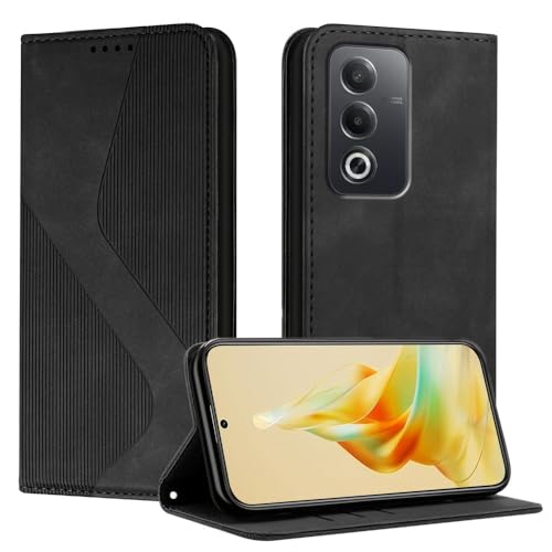Étui Oppo A38 4G avec fermeture magnétique et portefeuille à rabat