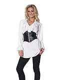 Underwraps Women's Pirate Ruffled Blouse