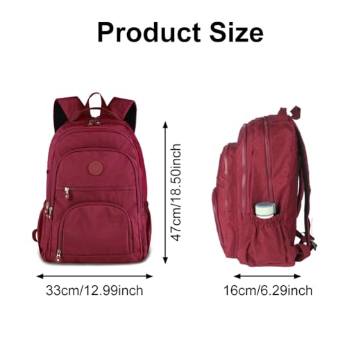 Waterproof Casual Daypacks Superbreak Backpack 24L Laptop Backpack for Women & Men Fits Tourism Business (Purple)4