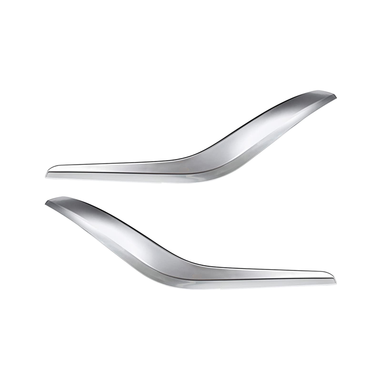 Copertura della maniglia della porta interna per BMW E84, staffa del bracciolo della porta Maniglia della maniglia della porta per BMW X1 2008-2015 (argento)