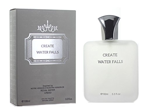ROYAL FRAGRANCE Create Water Falls 3.3 Ounces Eau de Toilette Spray