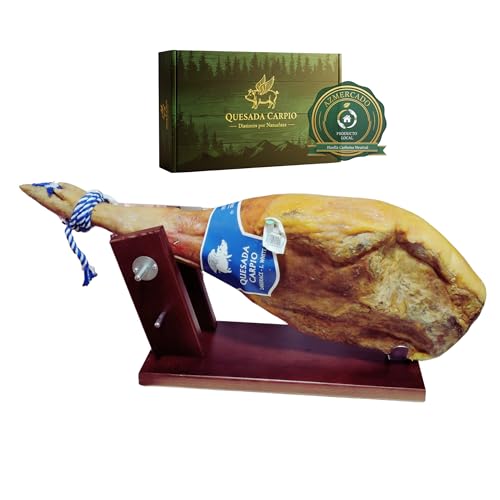 Jamón Gran Reserva Serrano 7,5 kg – Curación +12 Meses – Procedente de Cruce Duroc – Jamón Gourmet de Sabor Suave y Equilibrado - Ideal para Tapas y Regalos
