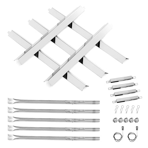 463448021 Grill Replacement Parts for CharBroil Performance 5 Burner 463449021 463365021 463466522 463451022 4 Burner 463365021 G327-2100-W1 Burner G325-0002-W1 Heat Plate 5 Burner Grill Parts