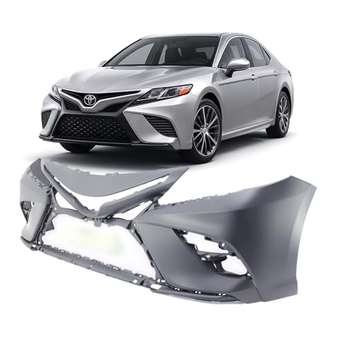 Image of FitParts Compatible with Toyota Camry 2018-2020 Front Bumper Cover