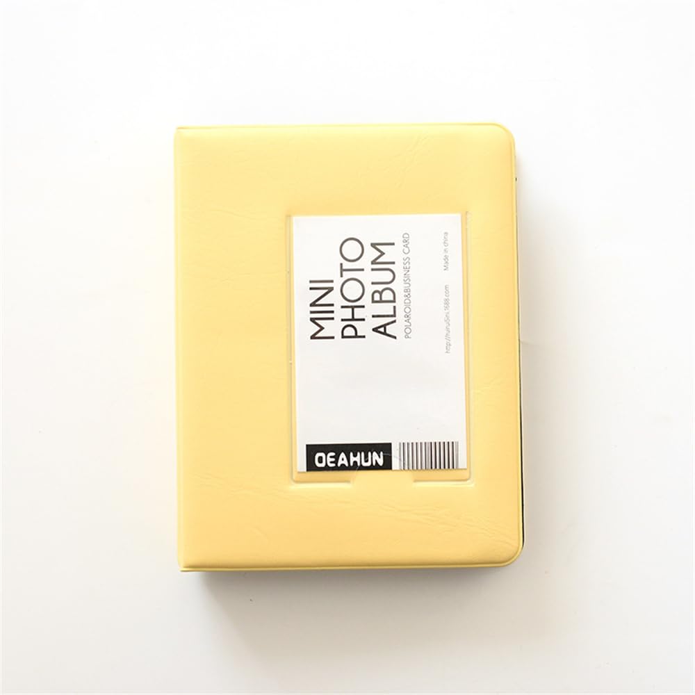 HUIIUH Picture Case For Fujifilm Instax Instant Polaroid Photo Album Picture Case Instant Polaroid Photo Album Picture Case 64 Pockets Mini Polaroid Album