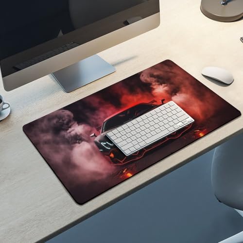 Tapis de souris de jeu grand format imperméable antidérapant - 4