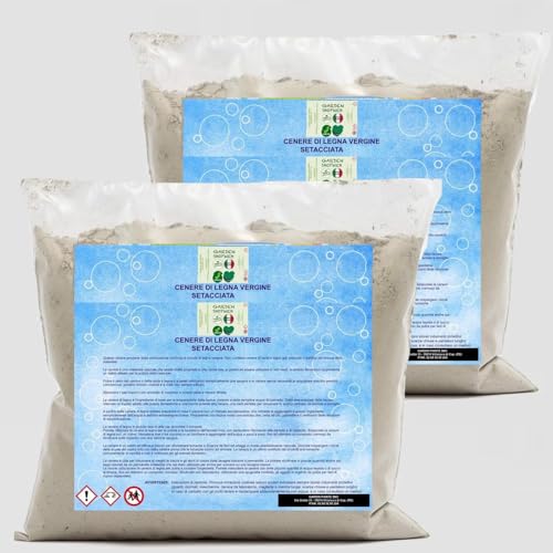 Cenere di Legna Vergine Integrale SETACCIATA 1 Millimetro (2Kg SACCO)