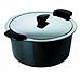 Produktbild KUHN RIKON 30720 Thermokochgeschirr HOTPAN Kochtopf mit Deckel, schwarz, 1 Liter, 14cm, dampfgaren, warmhalten, induktionsgeeignet, spülmaschinengeeignet, Edelstahl
