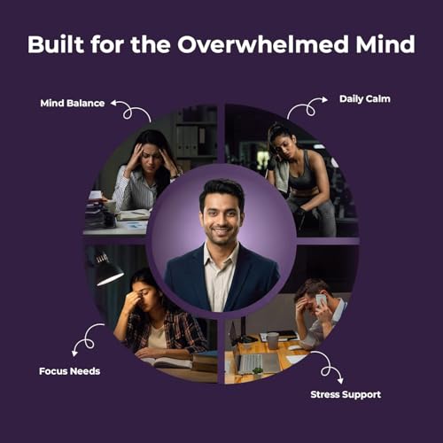Image of OYB Ashwagandha Tablets - 500mg Standardized Extract, Ayurvedic Adaptogen for Stress Relief & Energy Support | Ashwagandha Supplement for Men & Women - 30 Capsules